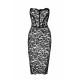 Сукня Noir Handmade F301 Catalyst lace up midi dress - 3XL-4
