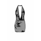 Сукня Noir Handmade F313 Mythos mini flocked mesh dress with jewelry rhinestone chain - XL-4