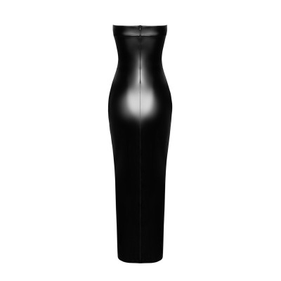 Сукня Noir Handmade F336 Powerwetlook long dress - XL