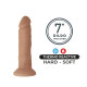 Півторс з фалоімітатором на присосці SilexD Apollo S Male Torso Caramel-2