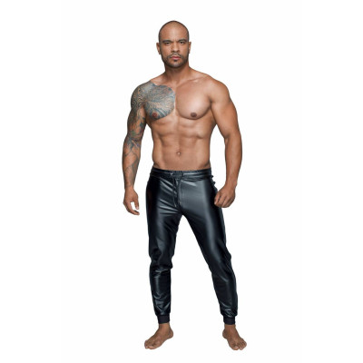 Чоловічі трегінси Noir Handmade H063 Powerwetlook treggings - XXL
