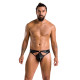 Чоловічі стринги Passion 033 Thong Paul S/M Black, під латекс-2