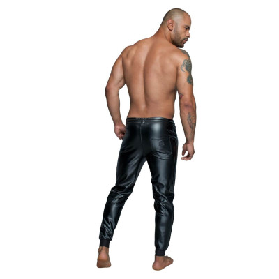 Чоловічі трегінси Noir Handmade H063 Powerwetlook treggings - 3XL