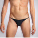 Чоловічі трусики XS-2XL з силіконовою анальною пробкою Art Sex - Sexy Panties plug size M Black-1
