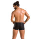 Чоловічі шкіряні боксери з клапаном Passion 050 Short Patrick S/M Black-3