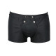 Чоловічі шкіряні боксери з клапаном Passion 050 Short Patrick S/M Black-4