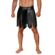 Чоловіча спідниця гладіатора Noir Handmade H053 Eco leather men's gladiator skirt - M-1