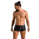 Чоловічі шкіряні боксери з клапаном Passion 050 Short Patrick XXL/XXXL Black-2