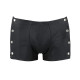 Чоловічі шкіряні боксери із заклепками Passion 048 Short David L/XL Black-4