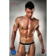 Чоловічі стрінги з леопардовим принтом Passion 013 THONG XXL/XXXL-2