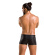Чоловічі шкіряні боксери із заклепками Passion 048 Short David XXL/XXXL Black-3
