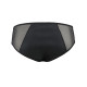 Чоловічі сліпи на блискавці Passion 042 Slip Timmy L/XL Black, екошкіра, сітка-5