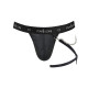 Чоловічі трусики танга з підв’язкою Passion 058 Thong Bill S/M Black-4