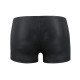 Чоловічі шкіряні боксери з блискавками Passion 049 Short Matt S/M Black-5