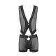 Комплект чоловічої білизни на шнурівці Passion 053 Set William XXL/XXXL Black, жилет, боксери-4