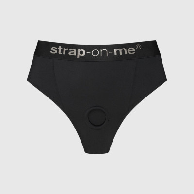 Трусики з фіксацією дилдо Strap-On-Me Harness Lingerie Idole - S - Black