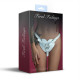 Трусики Серце для страпону з натуральної шкіри Feral Feelings - Hearts Strap-on Belt White-3