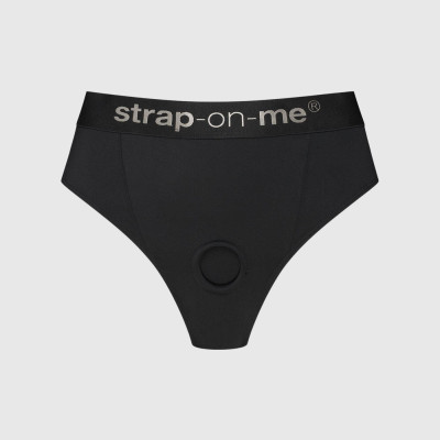 Трусики з фіксацією дилдо Strap-On-Me Harness Lingerie Idole - L - Black