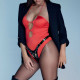 Трусики для страпона Strap-On-Me Leatherette Harness Fabulous - One Size - Black Glossy-1