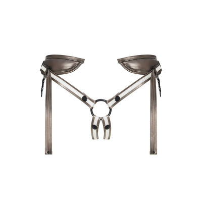 Трусы для страпона Strap-On-Me Leatherette Harness DESIROUS