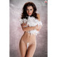 Трусики мікро стрінги MT002 white - Passion-1