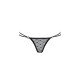 Трусики на зав'язочках з боків ZITA THONG black S/M - Passion Exclusive-4