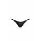 Трусики Noir Handmade P012 Wild crocodile wetlook thong with double opening - M-4