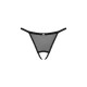 Obsessive Celia Noir crotchless thong XL/2XL-4