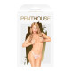 Трусики з мереживом та доступом Penthouse - Hot Getaway Rose L/XL-2