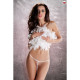 Трусики мікро стрінги MT003 white - Passion-1