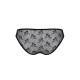 Трусики-сліпи з мереживною сіточкою Dina Thong black XXL/XXXL - Passion-5