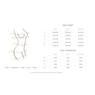 Набір трусиків Obsessive Violami 5-pack thong L/XL