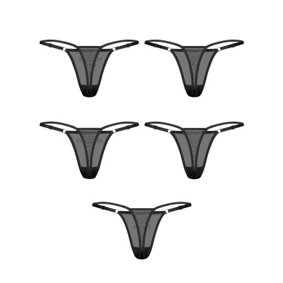 Набір трусиків Obsessive Violami 5-pack thong L/XL