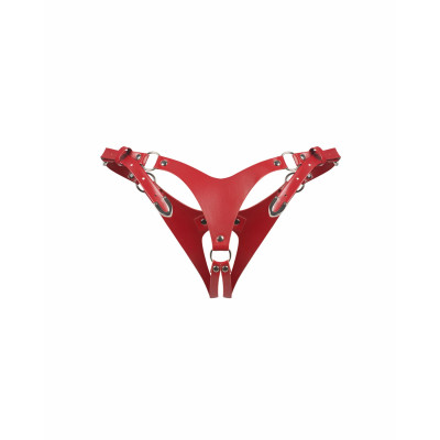 Трусики Obsessive Inferro crotchless thong S/M/L