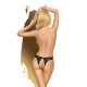 Трусики Penthouse - Naughty valentine Black M/L-1