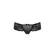 Трусики ABLA THONG black S/M - Passion Exclusive-4