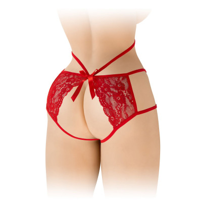 Трусики з відкритою попкою Fashion Secret Nadia Red Трусики з відкритою попкою Fashion Secret Nadia Red