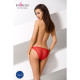Трусики на зав'язочках з боків WARDA THONG red S/M - Passion Exclusive-3