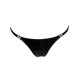 Трусики Noir Handmade P008 Powerwetlook panty with gold clasp - 3XL-3