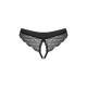 Трусики Obsessive Chemeris crotchless panties M/L-5