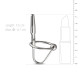 Уретральний стимулятор Sinner Gear Unbendable – Sperm Stopper Hollow Ring, 2 кільця (2,5 см та 3 см)-3