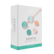 Вагінальні кульки Liebe Kewos — Peach/Mint, 5 кульок у комплекті, 15, 25, 35, 45 та 55 г-4