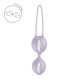 Вагінальні кульки Fun Factory SMARTBALLS DUO Purple, 2 шт, діаметр 3,2 та 3,6 см-1