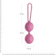 Вагінальні кульки Adrien Lastic Geisha Lastic Balls BIG Pink (L), діаметр 4 см, вага 90 гр-1