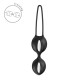 Вагінальні кульки Fun Factory SMARTBALLS DUO Black, 2 шт, діаметр 3,2 та 3,6 см-1