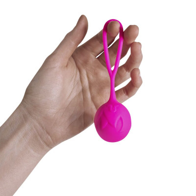 Вагінальні кульки Adrien Lastic Geisha Lastic Balls Mía Magenta (L), діаметр 4 см, вага 42 гр Вагінальні кульки Adrien Lastic Geisha Lastic Balls Mía Magenta (L), діаметр 4 см, вага 42 гр