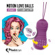 Вагінальні кульки з перловим масажем FeelzToys Motion Love Balls Foxy з пультом дистанційного керува-1