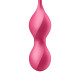Вагінальні кульки з вібрацією Satisfyer Love Birds 2 Connect App Red-3