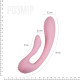 Вібратор Adrien Lastic G-wave вагінально-кліторальний, 2 мотора, універсальний-1