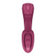 Вагінально-кліторальний вібратор Satisfyer G for Goddess 3 Wine Red, 2 мотори-2